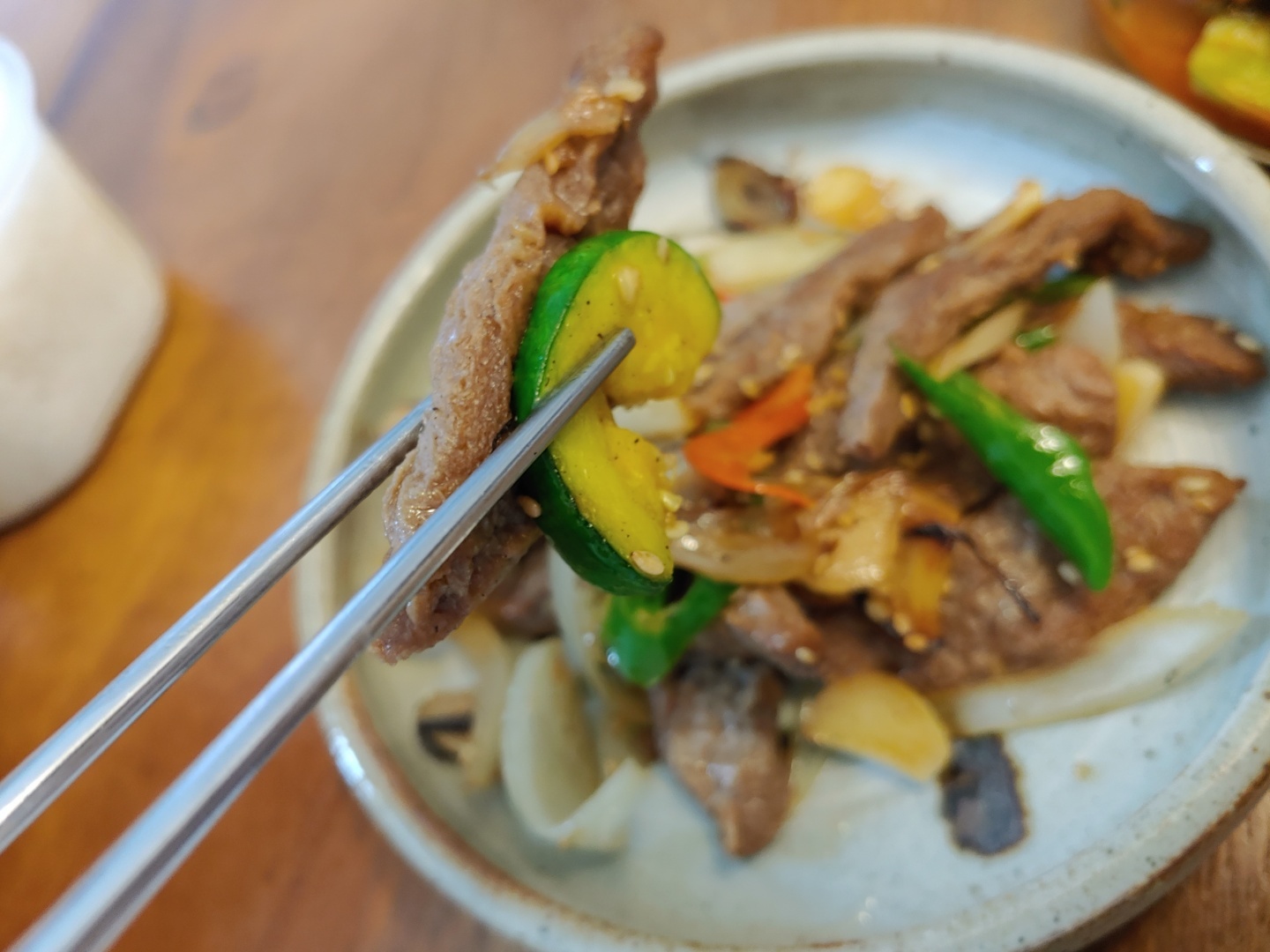 콩고기 불고기볶음