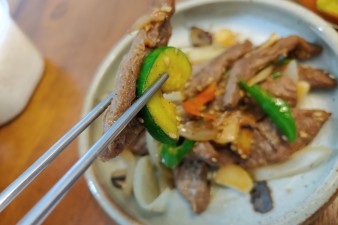 콩고기 불고기볶음