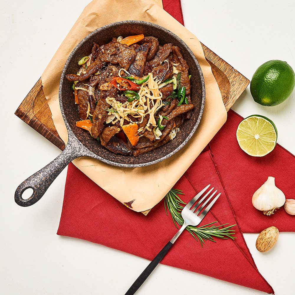 [콩고기] 불고기 양념 쌀콩고기 콩불구이