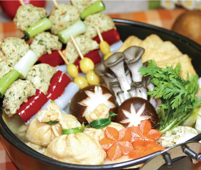 비건 동그란 채식 오뎅