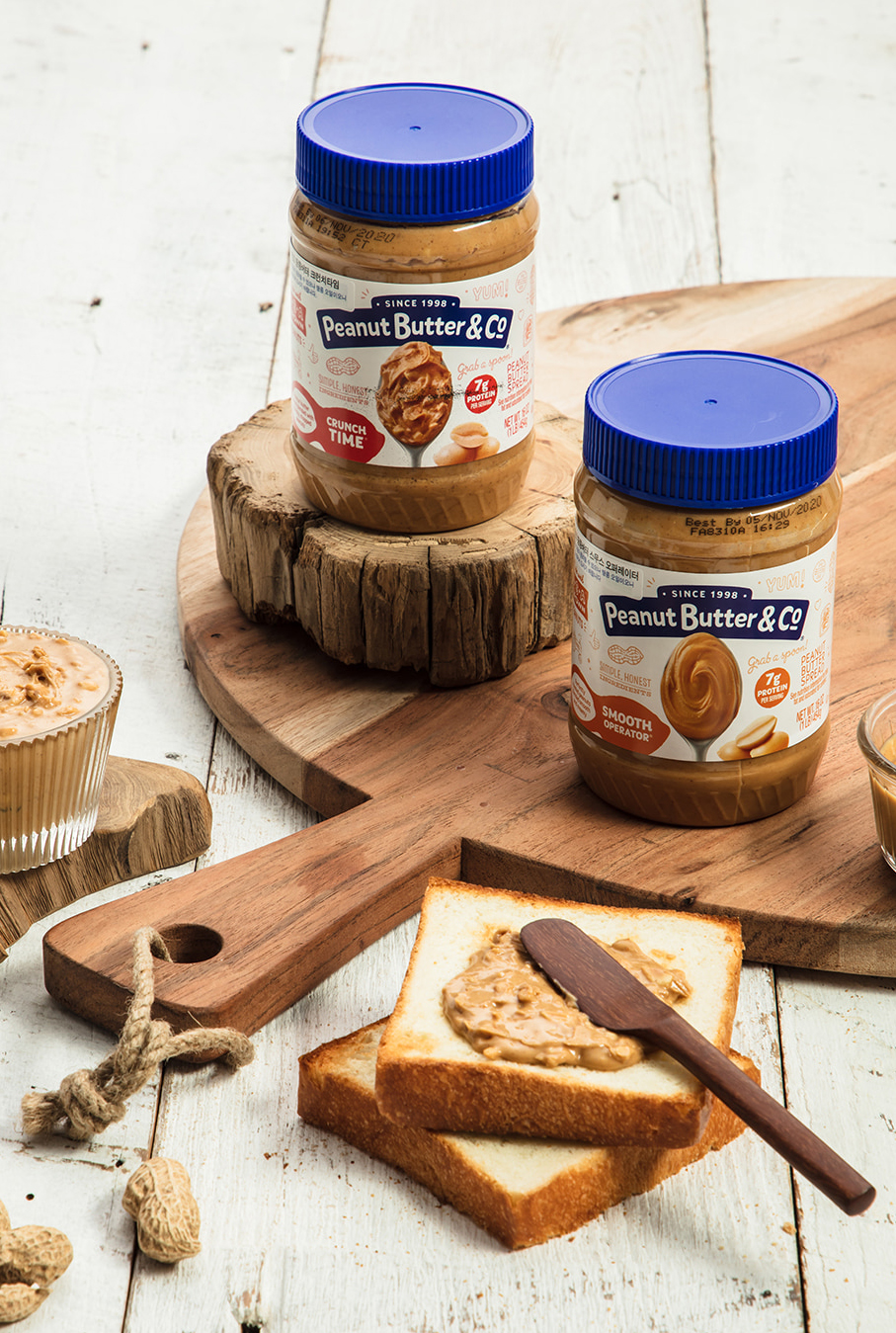 비건땅콩버터 크런치타임