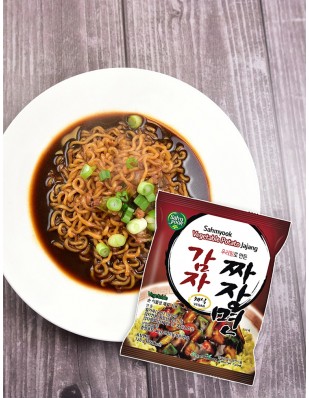 비건라면 채식감자짜장면 1봉