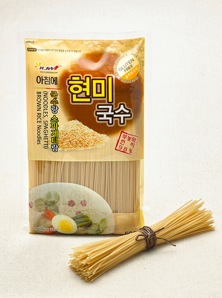 아침에 현미국수 1봉