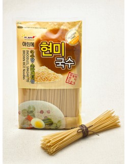 아침에 현미국수 1봉