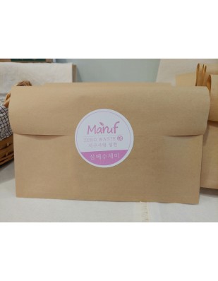 삼베 천연 수세미 일반형2호