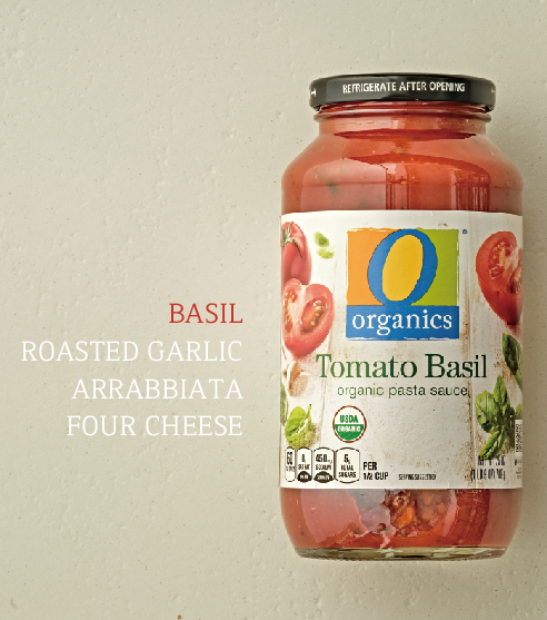 유기농 토마토 바질 파스타소스_709g