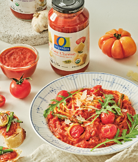 유기농 토마토 바질 파스타소스_709g