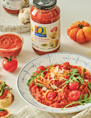 유기농 토마토 바질 파스타소스_709g