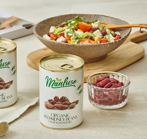 멘푸소 유기농 강낭콩(레드 키드니 빈) 400g
