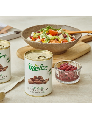 멘푸소 유기농 강낭콩(레드 키드니 빈) 400g
