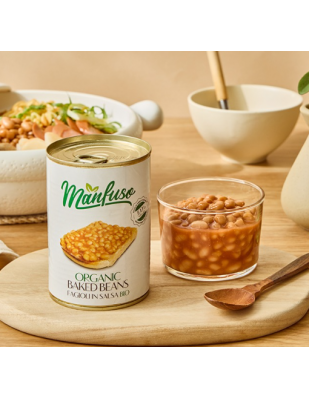 멘푸소 유기농 베이크드 빈스 400g